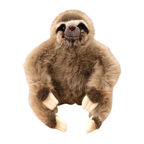 Aublinto Faultier Kuscheltier Kuschel Faultier Plüsch Sloth Stofftier Plüschtier Süß Plush lustige Geschenk für Kinder und Erwachsene, Mädchen und Jungen von Aublinto