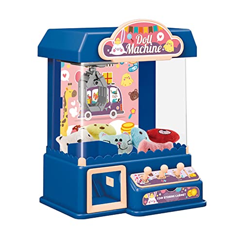 Aublinto Greifautomat für Kinder Süßigkeitenautomat mit Münzen Doll Candy Grabber Krallen Maschine Puppenmaschine mit Licht Musik Home Nackautomat Lustige Partyspiele Geschenke für Jungen Mädchen von Aublinto