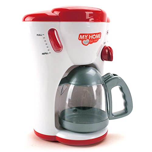 Aublinto Küchengeräte Spielzeug Spielküche Zubehör Set für Kinder Pretend Küche Spielzeug Kaffeemaschine Mixer Toaster mit realistischen Lichtern & Geräuschen für Realistischer Rollenspielspaß von Aublinto