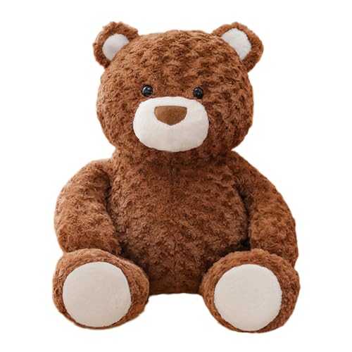 Aublinto Kuscheltier Teddybär Süßes Stofftier Kinder Jungen & Mädchen Soft Cuddly Friends Plüschtier 35 cm Hellbraun Teddybär superweich Plüsch-Bär Teddy - Plüschtier Kuscheltier Plüsch Spielzeug von Aublinto