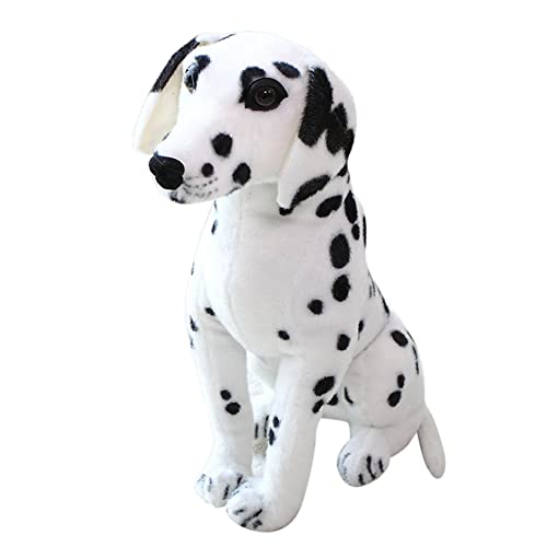 Aublinto Plüschtier Stofftier Plüsch Weiche Kuscheltier Hund Tiere Spielzeug Simuliertes Tier Hund Plüschtier Kawaii Hund Kuscheltier Realistische Hund Plüsch Spielzeug für Kinder 30 cm von Aublinto