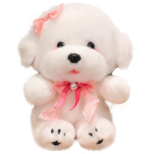 Aublinto Spielzeug Puppe Cartoon Plüschtier Kuscheltier Welpe Soft Toy Kuscheltier Hund weich hübsches Umarmungskissen Hundepuppen Plüschtiere Geschenk für Kinder Mädchen Zimmerdekoration von Aublinto