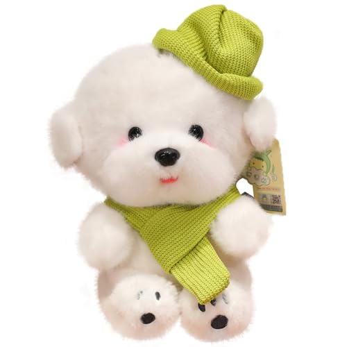 Aublinto Spielzeug Puppe Cartoon Plüschtier Kuscheltier Welpe Soft Toy Kuscheltier Hund weich hübsches Umarmungskissen Hundepuppen Plüschtiere Geschenk für Kinder Mädchen Zimmerdekoration von Aublinto