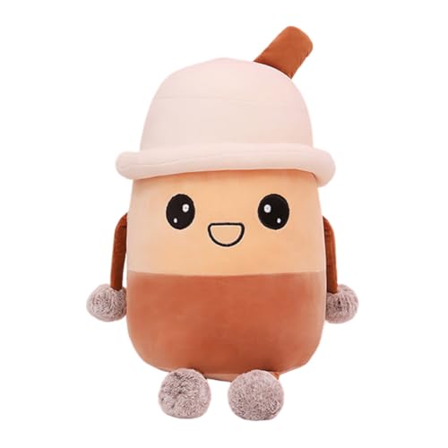 Aublinto Spielzeug Puppe Cartoon Tierpuppen Plüschpuppe Bubble Tea Plüschtier Kuscheltier Lustiges Kissen Milchtee Softpuppe Teetasse Kissen Kinderspielzeug Geburtstagsgeschenk Für Kinder 50 cm von Aublinto