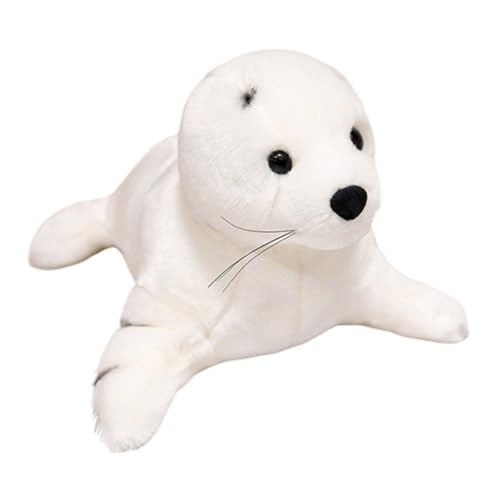 Meerestier Kissen Plüsch Versiegeln Kuscheltiere Chubby Seal Plüschtier Spielzeugpuppe Kissen Spielzeug Weiches Kissen Kissen Bequemes umarmbares gefülltes Geschenk Spielzeug für Jungen und Mädchen von Aublinto