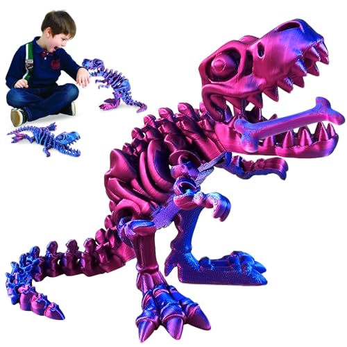 Audasi 3D Druck bewegliche Dinosaurier Modelle Figur Flexible Gelenke Dinosaurier Spielzeug Beweglicher Dinosaurier Spielzeug Geschenke Dinosaurier Spielzeug Desktop Dekor für Erwachsene und Kinder von Audasi