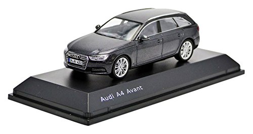 Audi A4 Avant, metallic-dunkelgrau, 2015, Modellauto, Fertigmodell, I-Spark 1:43 von Audi