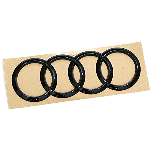 Audi 8Y4071802 Ringe Logo Black Edition Emblem Blackline, schwarz *** nur für Sportback *** von Audi