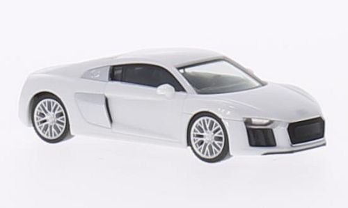 Audi R8 V10, weiss, Modellauto, Fertigmodell, Herpa 1:87 von Audi