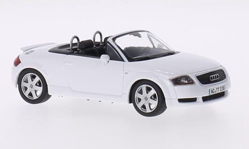 Audi TT Roadster, weiss, 1999, Modellauto, Fertigmodell, Minichamps 1:43 von Audi