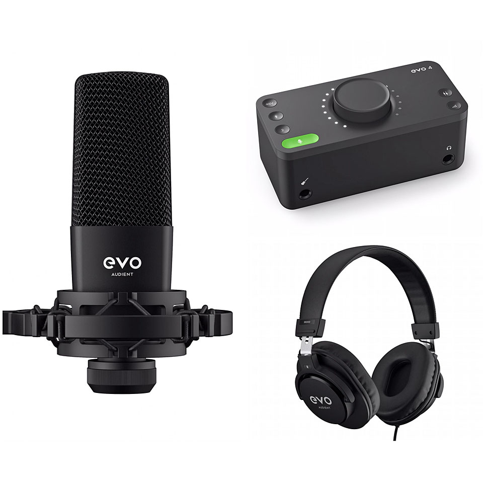 Audient EVO Start Recording Bundle Audio Interface von Audient