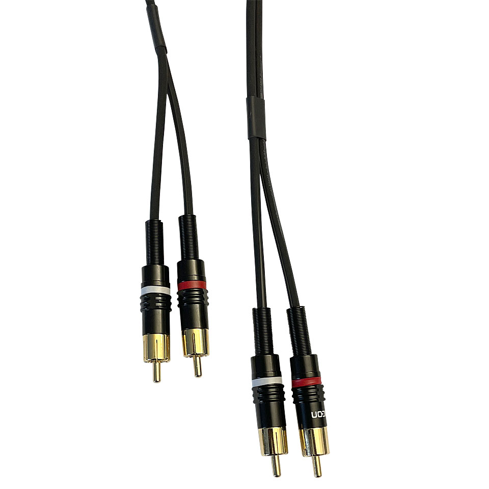 AudioTeknik Dual RCA > RCA 1m Audiokabel von AudioTeknik