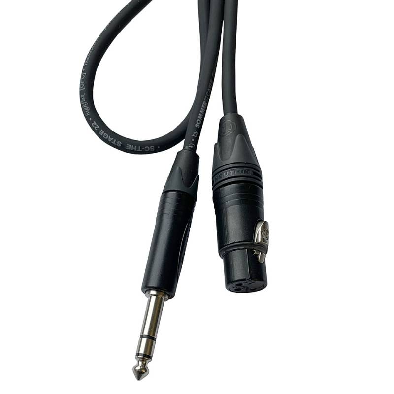 AudioTeknik GSF 0,5 m black Mikrofonkabel von AudioTeknik