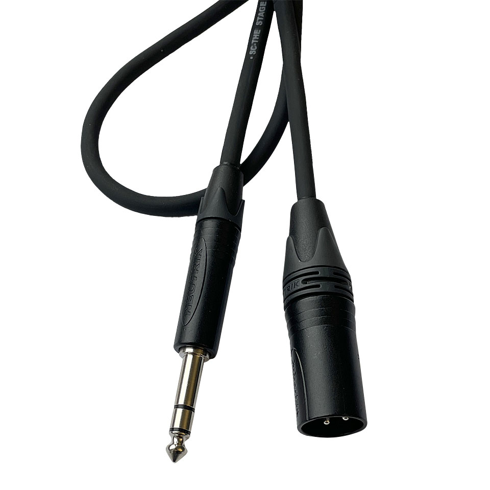 AudioTeknik GSM 0,5 m black Audiokabel von AudioTeknik