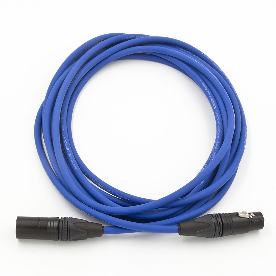 AudioTeknik MFM 3 m blue Mikrofonkabel von AudioTeknik