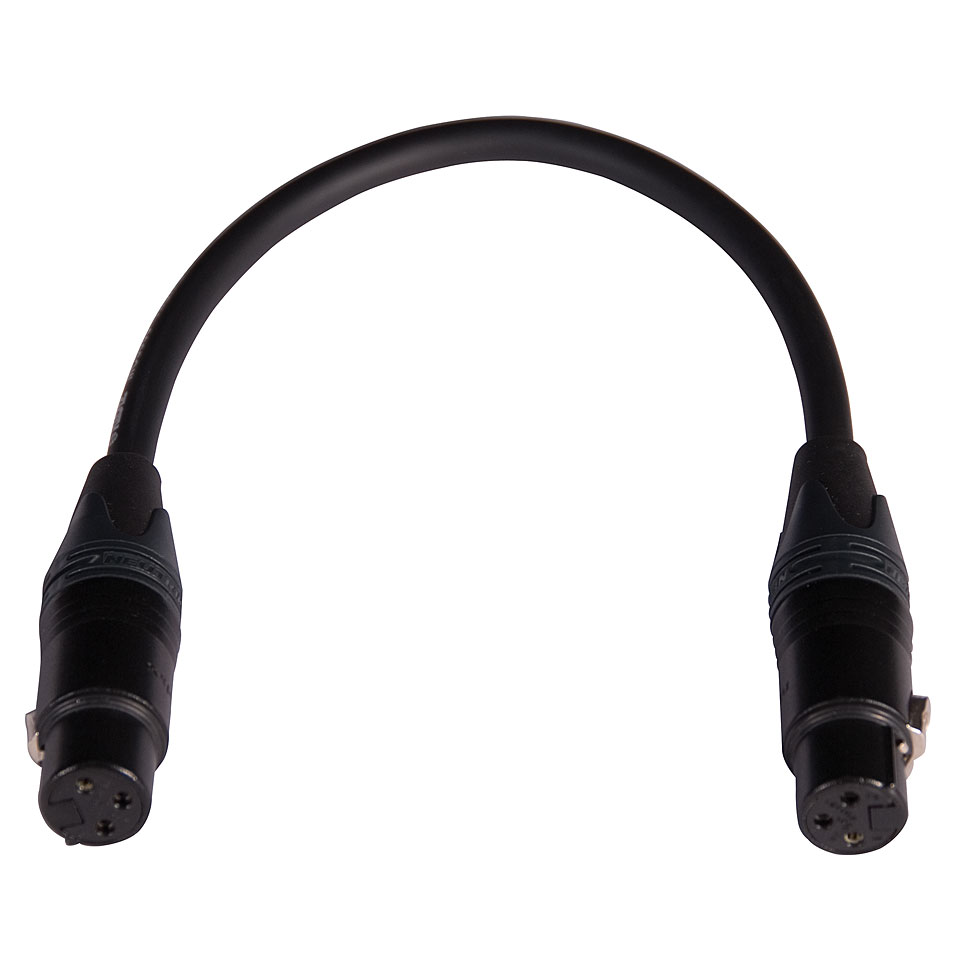 AudioTeknik XFF 0,2 m black Adapter/Kupplung von AudioTeknik