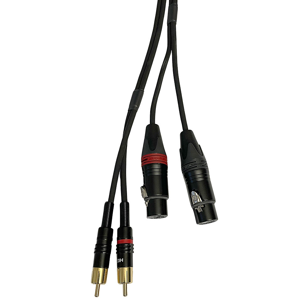 AudioTeknik XLRf > RCA 1,5 m Audiokabel von AudioTeknik