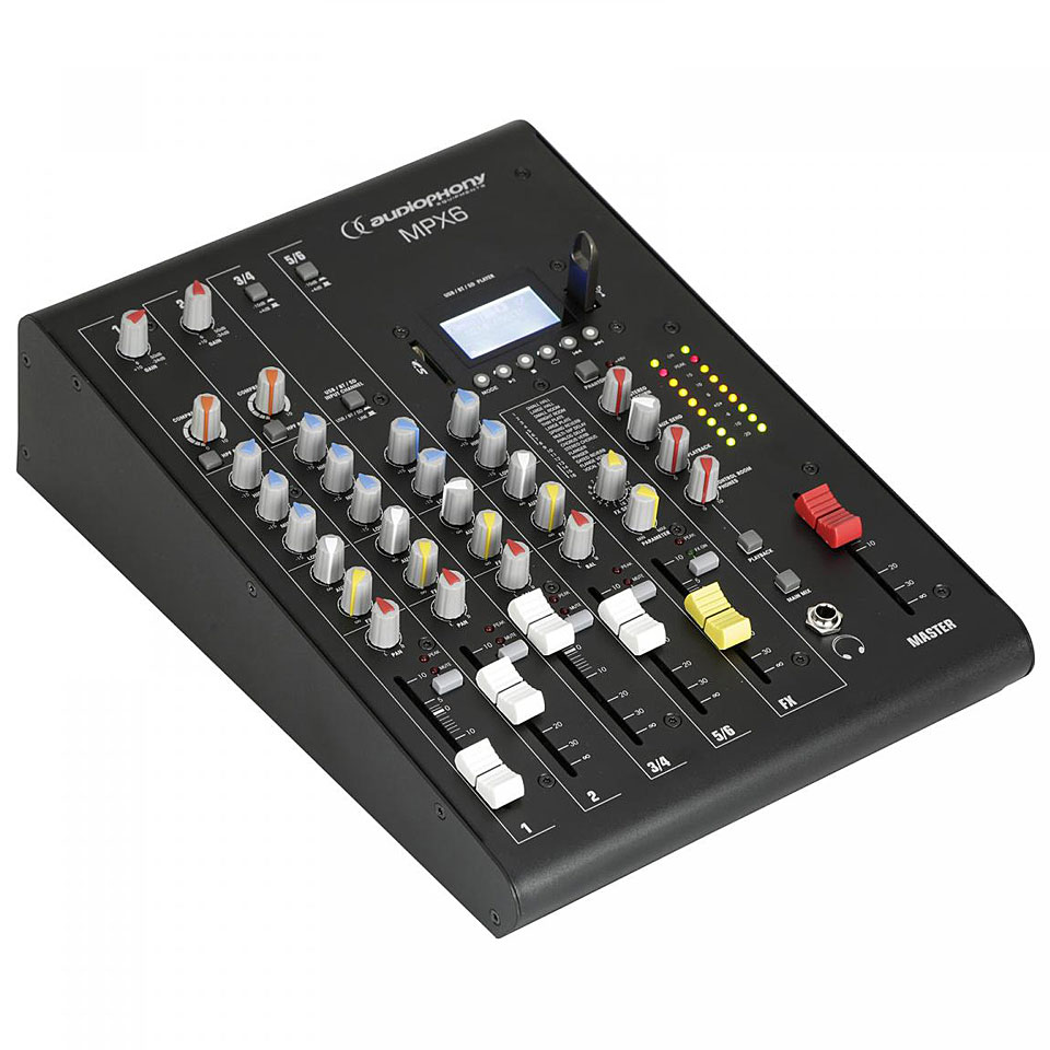 Audiophony MPX6 Mischpult von Audiophony