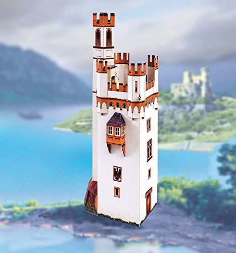 Aue-Verlag 12 x 7 x 31 cm Maus Tower Bingen bei Rhein Model Kit von Aue-Verlag