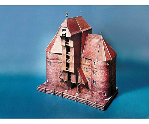 Aue-Verlag 20 x 35 x 42 cm Gdansk Crane House Modellbausatz von HMV HAMBURGER MODELLBAUBOGEN VERLAG