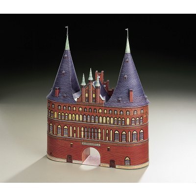 Holstentor Lübeck von HMV HAMBURGER MODELLBAUBOGEN VERLAG