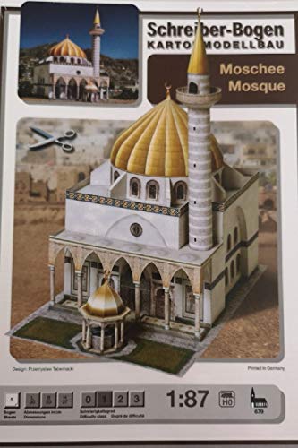 Aue-Verlag 30 x 20 x 37 cm Moschee Model Kit von HMV HAMBURGER MODELLBAUBOGEN VERLAG