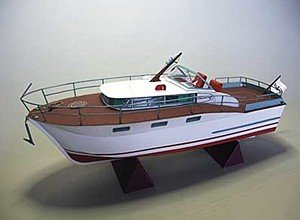 Chris Craft Futura von HMV HAMBURGER MODELLBAUBOGEN VERLAG