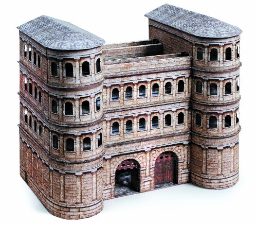 Aue-Verlag 23 x 14 x 20 cm Porta Nigra Model Kit von HMV HAMBURGER MODELLBAUBOGEN VERLAG