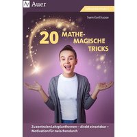 20 Mathe-magische Tricks von Auer Verlag in der AAP Lehrerwelt GmbH