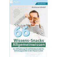 66 Wissens-Snacks Allgemeinwissen von Auer Verlag in der AAP Lehrerwelt GmbH