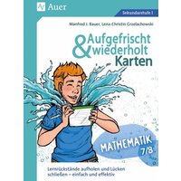 Aufgefrischt-und-wiederholt-Karten Mathematik 7-8 von Auer Verlag in der AAP Lehrerwelt GmbH