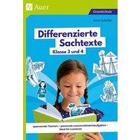 Differenzierte Sachtexte Klasse 3 und 4 von Auer Verlag in der AAP Lehrerwelt GmbH