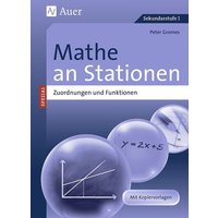 Mathe an Stationen Zuordnungen und Funktionen von Auer Verlag in der AAP Lehrerwelt GmbH