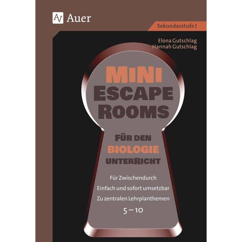 Mini-Escape Rooms für den Biologieunterricht von Auer Verlag in der AAP Lehrerwelt GmbH