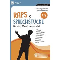 Raps & Sprechstücke für den Musikunterricht 5-6 von Auer Verlag in der AAP Lehrerwelt GmbH