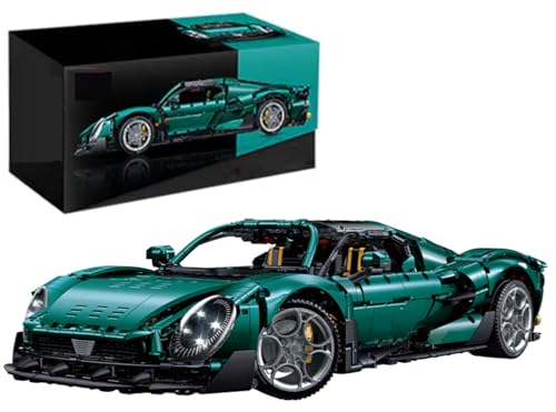 Technik Auto für Arlfa Romeo, 1:8 Groß Automodell Bausatz, 4208 Teile Klemmbausteine Auto MOC Set, Kompatibel mit Arlfa Romeo Technik Technik Auto für Arlfa Romeo, 1:8 Groß Automodell Bausatz, 4208 Teile Klemmbausteine Auto MOC Set, Kompatibel mit Arlfa Romeo Technik von Auforua