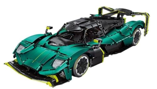 Technik Auto für Arston Martin Valkyrif AMR Pro, 1:8 Groß Automodell Bausatz, 3868 Teile Klemmbausteine Auto MOC Set, Mit Bedruckte Teile Technik Auto für Arston Martin Valkyrif AMR Pro, 1:8 Groß Automodell Bausatz, 3868 Teile Klemmbausteine Auto MOC Set, Mit Bedruckte Teile von Auforua