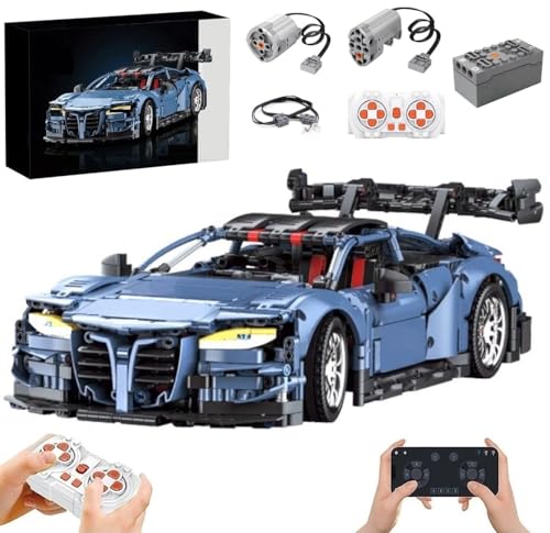 Technik Auto für BWM M4 CSL, Mit Power Functions Set, 1:10 Groß Automodell Bausatz, 2280 Teile MOC Klemmbausteine Auto Set Technik Auto für BWM M4 CSL, Mit Power Functions Set, 1:10 Groß Automodell Bausatz, 2280 Teile MOC Klemmbausteine Auto Set von Auforua