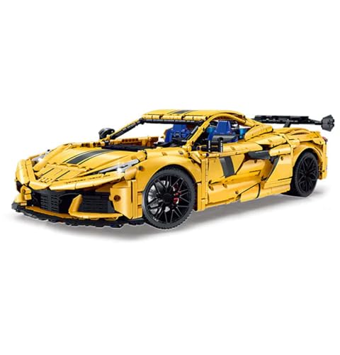 Technik Auto für Corvete C8, 1:8 Groß Automodell Bausatz, 3788 Teile Klemmbausteine Auto MOC Set, Kompatibel mit Corvete Technik Technik Auto für Corvete C8, 1:8 Groß Automodell Bausatz, 3788 Teile Klemmbausteine Auto MOC Set, Kompatibel mit Corvete Technik von Auforua