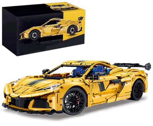 Technik Auto für Corvete C8, 1:8 Groß Automodell Bausatz, 3788 Teile Klemmbausteine Auto MOC Set, Kompatibel mit Corvete Technik Technik Auto für Corvete C8, 1:8 Groß Automodell Bausatz, 3788 Teile Klemmbausteine Auto MOC Set, Kompatibel mit Corvete Technik von Auforua