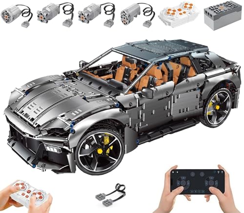 Technik Auto für Farrai Purosangue SUV, Mit Motoren Set, 1:8 Groß Automodell Bausatz, 3456 Teile Klemmbausteine Auto MOC Set Technik Auto für Farrai Purosangue SUV, Mit Motoren Set, 1:8 Groß Automodell Bausatz, 3456 Teile Klemmbausteine Auto MOC Set von Auforua