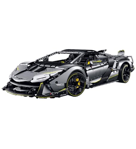 Technik Auto für Lambo SC18 Alston, 1:8 Groß Automodell Bausatz, 3392 Teile Klemmbausteine Auto MOC Set, Kompatibel mit Lambo Technik Technik Auto für Lambo SC18 Alston, 1:8 Groß Automodell Bausatz, 3392 Teile Klemmbausteine Auto MOC Set, Kompatibel mit Lambo Technik von Auforua