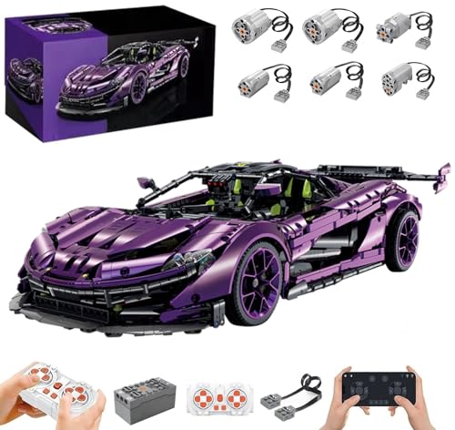 Technik Auto für McIaren P1 GTR, Mit Motoren Set, 1:8 Groß Modellauto Bausatz, 3224 Teile Klemmbausteine Auto Bausteine MOC Set, Kompatibel mit McIaren Technik Technik Auto für McIaren P1 GTR, Mit Motoren Set, 1:8 Groß Modellauto Bausatz, 3224 Teile Klemmbausteine Auto Bausteine MOC Set, Kompatibel mit McIaren Technik von Auforua