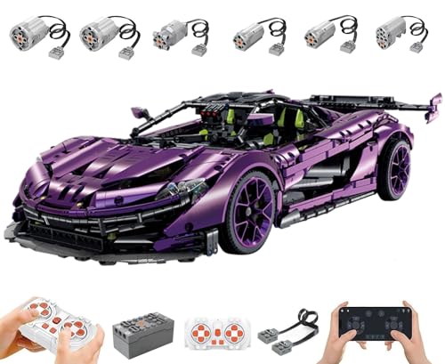 Technik Auto für McIaren P1 GTR, Mit Motoren Set, 1:8 Groß Modellauto Bausatz, 3224 Teile Klemmbausteine Auto Bausteine MOC Set, Kompatibel mit McIaren Technik Technik Auto für McIaren P1 GTR, Mit Motoren Set, 1:8 Groß Modellauto Bausatz, 3224 Teile Klemmbausteine Auto Bausteine MOC Set, Kompatibel mit McIaren Technik von Auforua