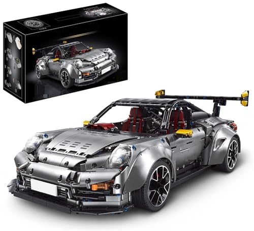 Technik Auto für Porschor GT2 RS, 1:8 Groß Auto Modellbausatz, 3389-tlg Klemmbausteine Auto MOC Set, Kompatibel mit Porschor Technik Auto Technik Auto für Porschor GT2 RS, 1:8 Groß Auto Modellbausatz, 3389-tlg Klemmbausteine Auto MOC Set, Kompatibel mit Porschor Technik Auto von Auforua