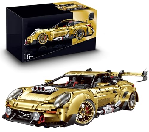 Technik Auto für Porschor GT3 RS, 1:8 Groß Automodell Bausatz, 3824 Teile Klemmbausteine Auto MOC Set, Kompatibel mit Porschor Technik Technik Auto für Porschor GT3 RS, 1:8 Groß Automodell Bausatz, 3824 Teile Klemmbausteine Auto MOC Set, Kompatibel mit Porschor Technik von Auforua