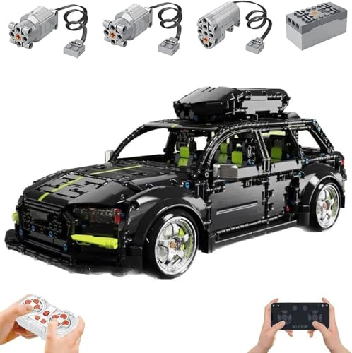Technik Auto mit Power Functions Set, 1:10 Groß AutoModell Bausatz, 2896 Teile MOC Klemmbausteine Auto Bausatz Technik Auto mit Power Functions Set, 1:10 Groß AutoModell Bausatz, 2896 Teile MOC Klemmbausteine Auto Bausatz von Auforua