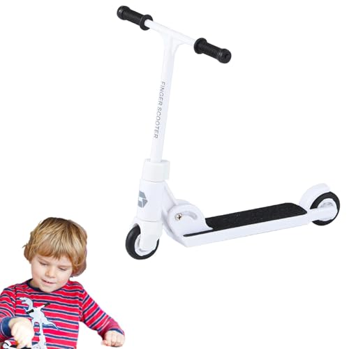 Aufquwk Fingerscooter, Tretroller für Kinder - Finger-BMX faltbar mit Bremssystem - Pädagogische rutschfeste Finger-Skateboards, Board-Zubehör, Skateboards, verbessert praktische Fähigkeiten, von Aufquwk