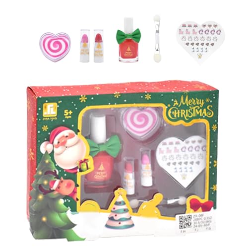 Aufquwk Kinder-Make-up-Set für Mädchen, Spielzeug-Make-up-Set,Kosmetik-Spiel-Make-up-Spielzeug-Set, Kinderspielzeug | Kosmetikspielzeug, lustiges Spielzeug für kleine Mädchen, für Zuhause, Reisen, von Aufquwk