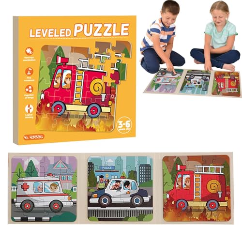 Aufquwk Reisepuzzle, Magnetpuzzle, Pädagogische Lernpuzzles Spielzeug, Puzzle-Spielzeug, Flugzeug-Auto-Roadtrip-Aktivitäten, Vorschul-Lernaktivitäten für und Mädchen von Aufquwk